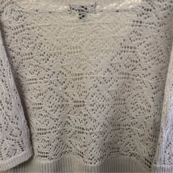 ANA V-Neck Short Sleeve Sweater Size 1X - Picture 5 of 6